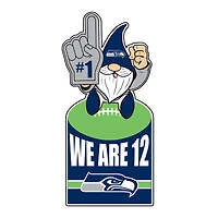 Seattle Seahawks 30" Metal Gnome 3-in-1 Outdoor Yard Sign