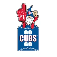 Chicago Cubs 30" Metal Gnome 3-in-1 Outdoor Yard Sign