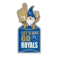 Kansas City Royals 30" Metal Gnome 3-in-1 Outdoor Yard Sign