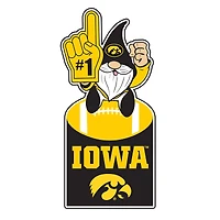 Iowa Hawkeyes 30" Metal Gnome 3-in-1 Outdoor Yard Sign