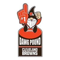 Cleveland Browns 30" Metal Gnome 3-in-1 Outdoor Yard Sign