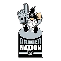 Las Vegas Raiders 30" Metal Gnome 3-in-1 Outdoor Yard Sign