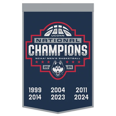 WinCraft UConn Huskies 24" x 38" Wool Championship Banner