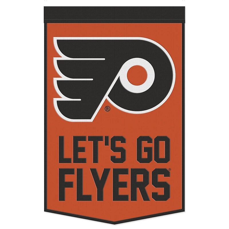 WinCraft Philadelphia Flyers 24" x 38" Primary Logo Banner