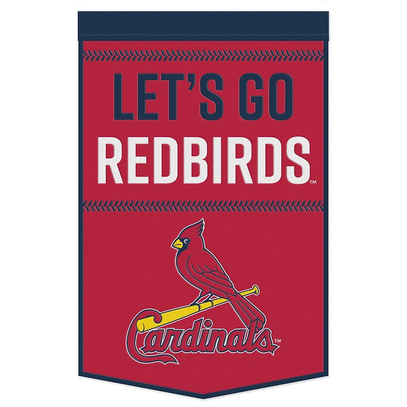 WinCraft St. Louis Cardinals 24" x 38" Primary Logo Banner
