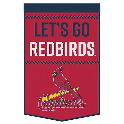 WinCraft St. Louis Cardinals 24" x 38" Primary Logo Banner