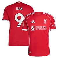Men's adidas Alexander Isak Red Liverpool 2025/26 Home Authentic Player Jersey
