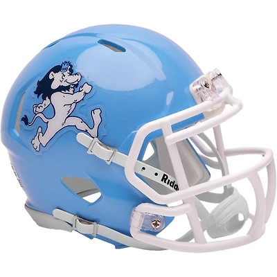 Old Dominion Monarchs Riddell Light Blue Running Lion Speed Replica Mini Helmet