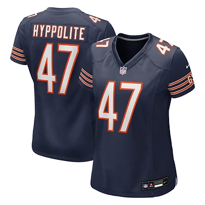 Women's Nike Ruben Hyppolite II  Navy Chicago Bears Team Game Jersey