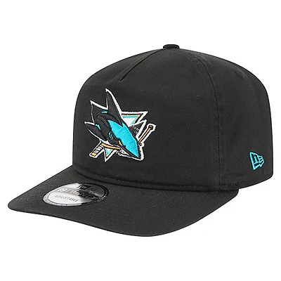 Men's New Era Black San Jose Sharks 19TWENTY Adjustable Hat