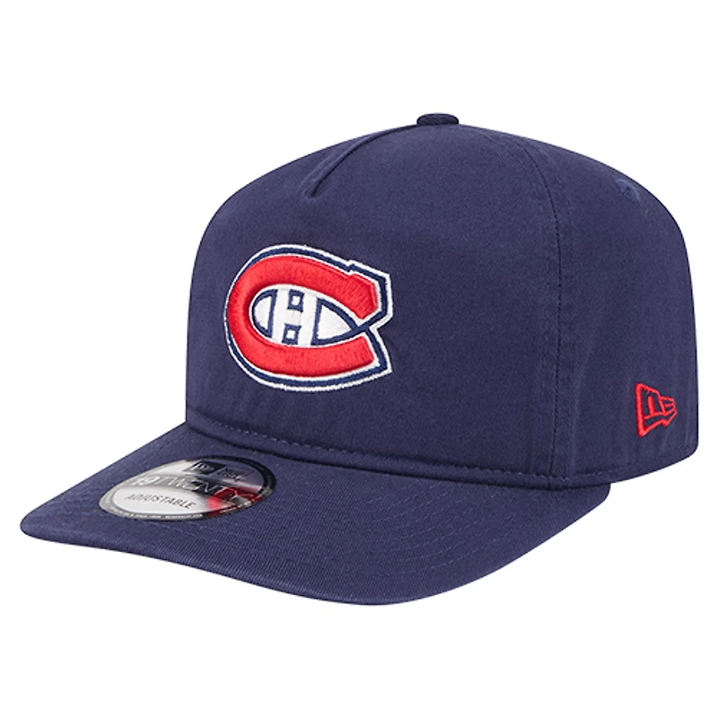 Men's New Era Navy Montreal Canadiens 19TWENTY Adjustable Hat