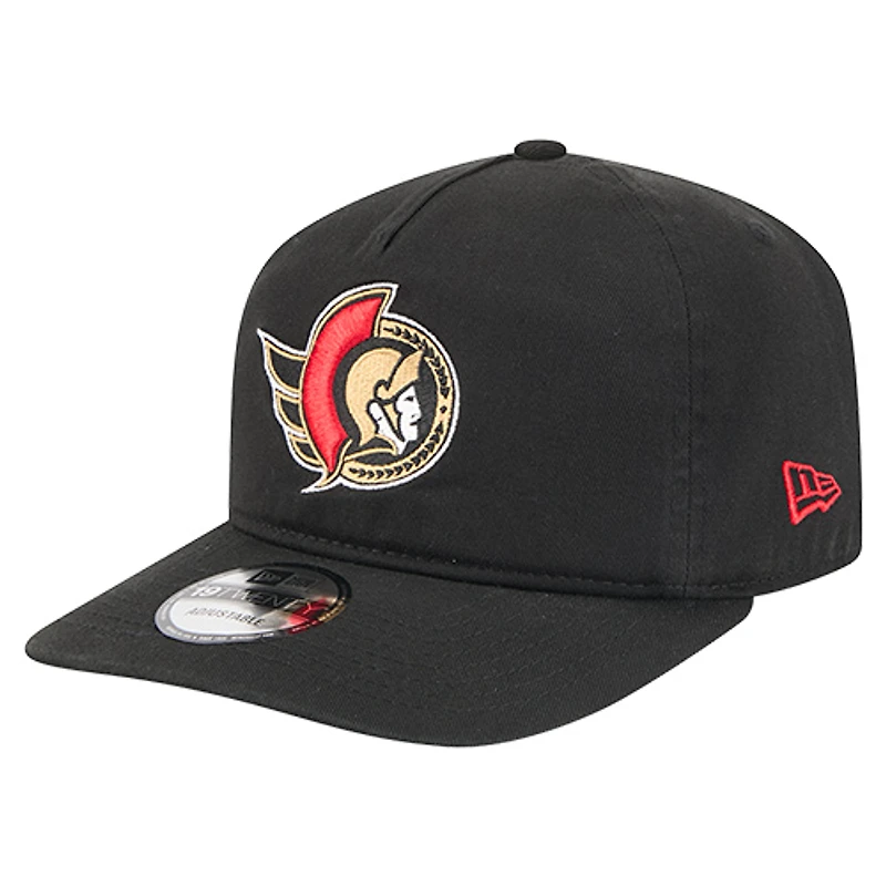 Men's New Era Black Ottawa Senators 19TWENTY Adjustable Hat