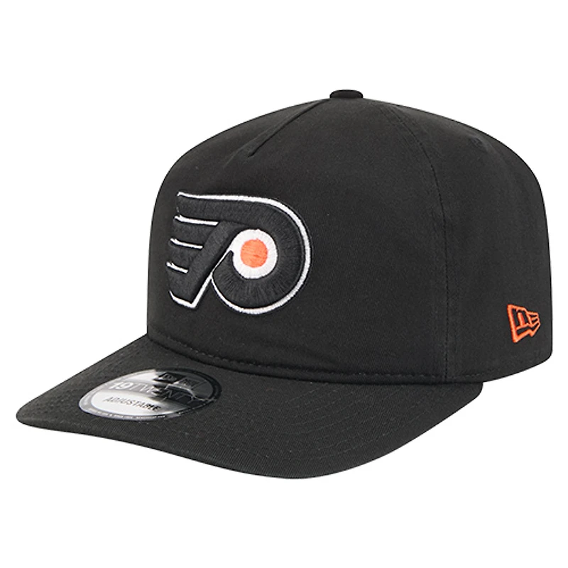 Men's New Era Black Philadelphia Flyers 19TWENTY Adjustable Hat