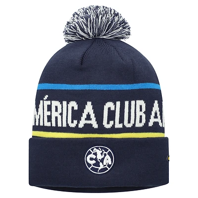 Unisex Navy Club America Beyond The Noise Knit Hat With Pom