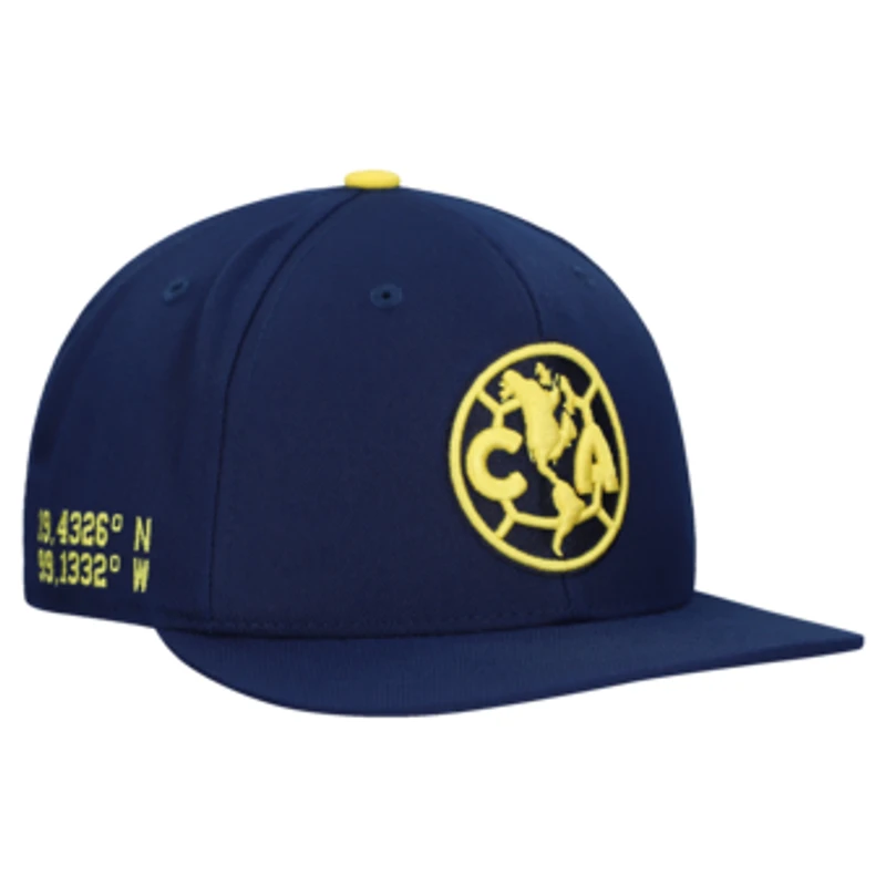 Unisex Navy Club America Locale Snapback Hat