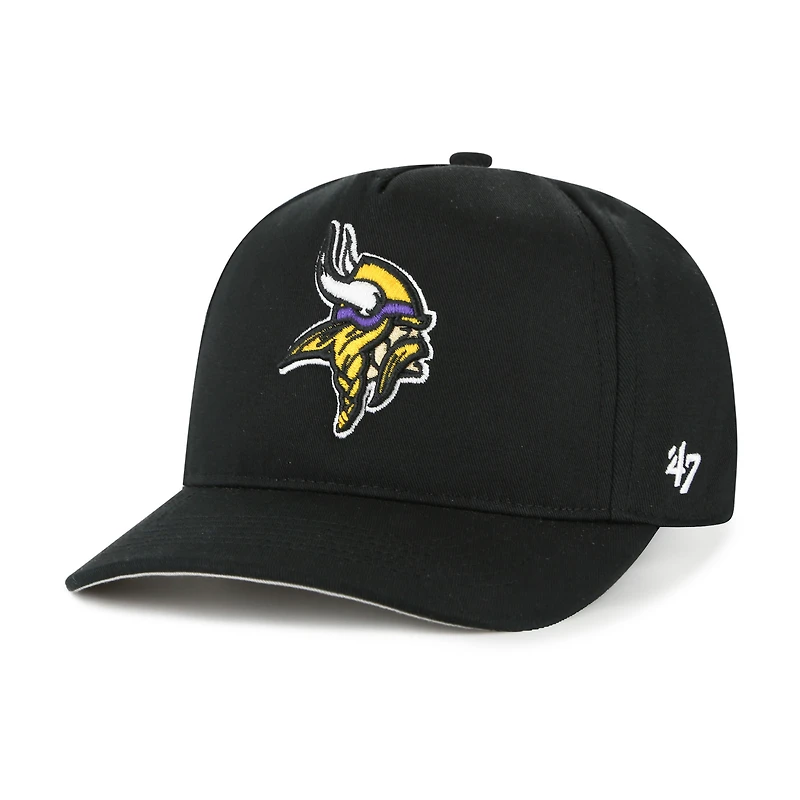 Men's '47  Black Minnesota Vikings Hitch Adjustable Hat