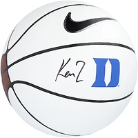 Kon Knueppel Duke Blue Devils Autographed Nike White Panel Basketball