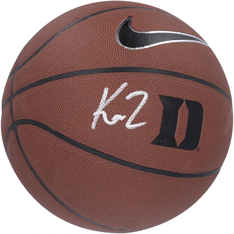 Kon Knueppel Duke Blue Devils Autographed Nike Replica Basketball