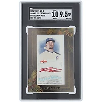 Kyle Schwarber Chicago Cubs Autographed 2016 Topps Allen & Ginter Framed Mini Red Ink #AGA-KS #10/10 SGC Authenticated 9.5/10 Card