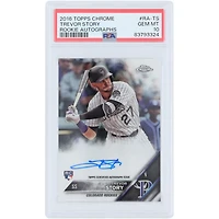 Trevor Story Colorado Rockies Autographed 2016 Topps Chrome #RA-TS PSA Authenticated Gem MT 10 Rookie Card