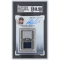 Fernando Tatis Jr. San Diego Padres Autographed 2021 Topps Sterling Relic #SWAR-FTJ #23/25 SGC Authenticated 8.5/10 Card