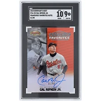 Cal Ripken Jr. Baltimore Orioles Autographed 2020 Bowman's Best Franchise Favorites #FFA-CR #31/40 SGC Authenticated 9/10 Card