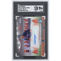 Marcelo Mayer Boston Red Sox Autographed 2024 Bowman Scouts Top 100 #BTPA-8 #26/99 SGC Authenticated 9/10 Card