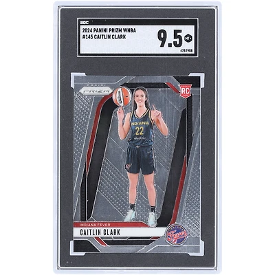 Caitlin Clark Indiana Fever 2024 Panini Prizm #145 SGC Authenticated 9.5 Rookie Card