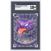 Haunter Pokemon 2000 Topps Chrome TV Animation Series #93 SGC Authenticated 10 Card