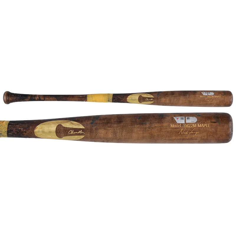 Nick Gonzales Pittsburgh Pirates Game-Used Brown Chandler Broken Bat vs. Colorado Rockies on August 22, 2025