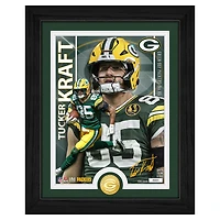 Highland Mint Green Bay Packers Tucker Kraft Bronze Coin Photo Mint