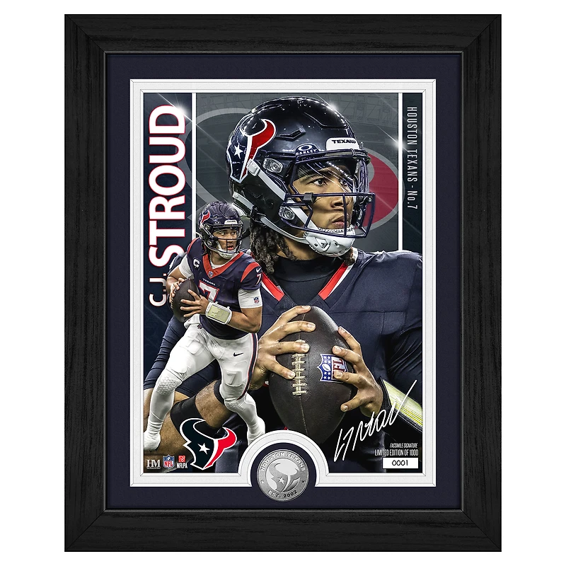 Highland Mint Houston Texans C.J. Stroud Silver Coin Photo Mint