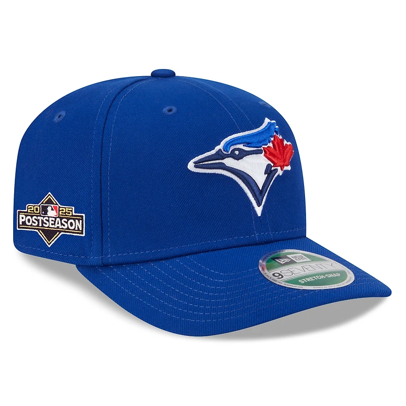 Men's New Era Royal Toronto Blue Jays 2025 MLB Postseason Side Patch 9SEVENTY Adjustable Hat