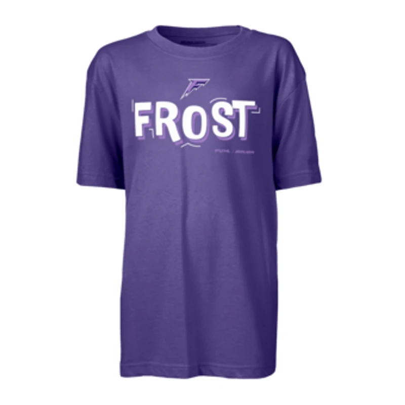 Youth Purple Minnesota Frost Graphic T-Shirt