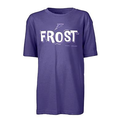 Youth Purple Minnesota Frost Graphic T-Shirt
