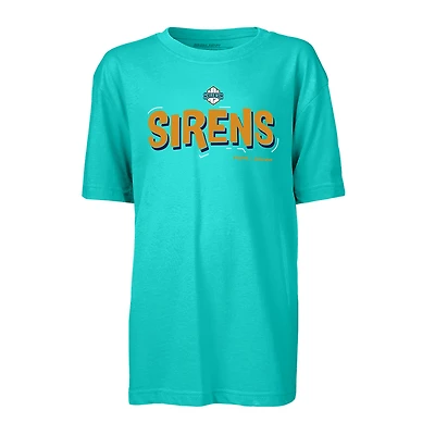 Youth Teal New York Sirens Graphic T-Shirt