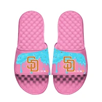 Youth ISlide Pink San Diego Padres Ice Cream Drip Slide Sandals