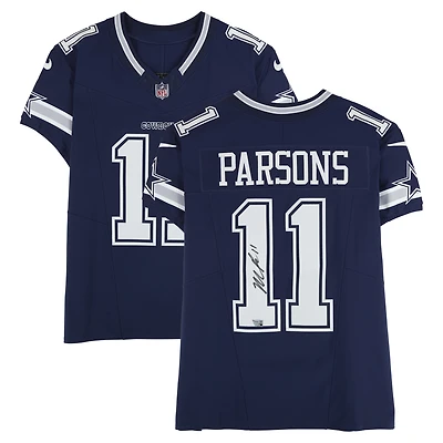 Micah Parsons Dallas Cowboys Autographed Nike Navy Vapor F.U.S.E. Elite Jersey