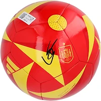 Gavi Spain National Team Autographed Adidas Spain Club Soccer Ball