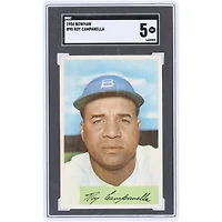 Roy Campanella Brooklyn Dodgers 1954 Bowman #90 SGC Authenticated 5 Card