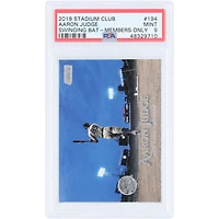 Aaron Judge New York Yankees 2019 Topps Stadium Club Members Only Swinging Bat #194 PSA Authenticated 9 Card