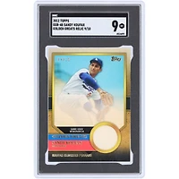 Sandy Koufax Los Angeles Dodgers 2012 Topps Golden Greats Jersey Relic #GGR-48 #9/10 SGC Authenticated 9 Card