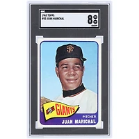 Juan Marichal San Francisco Giants 1965 Topps #50 SGC Authenticated 8 Card