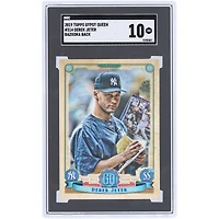 Derek Jeter New York Yankees 2019 Topps GQ Bazooka Back #314 SGC Authenticated 10 Card