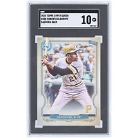 Roberto Clemente Pittsburgh Pirates 2020 Topps GQ Bazooka Back #308 SGC Authenticated 10 Card