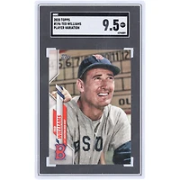 Ted Williams Boston Red Sox 2020 Topps Player Variation #196 SGC Authenticated 9.5 Card