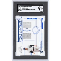 Roger Maris New York Yankees 2005 Playoff Absolute Memorabilia Tools Of The Trade Dual Materials Relic #TT-177 #96/150 SGC Authenticated 9 Card