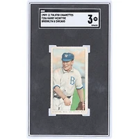 Harry McIntire Brooklyn Dodgers 1909-11 Tolstoi Cigarettes Brooklyn & Chicago #T206 SGC Authenticated 3 Card