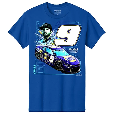 Youth Hendrick Motorsports Team Collection Royal Chase Elliott NAPA Car T-Shirt