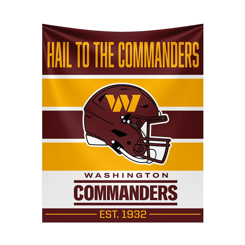 Imperial Washington Commanders 51" x 60" Established Date Tapestry